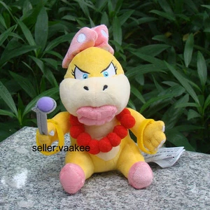 Wendy Koopa 6" Super Mario Bros 3 Koopalings Bowser Girl Plush Toy Nintendo Doll - Picture 1 of 4