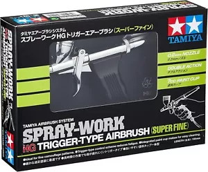 New TAMIYA 74549 Air Brush System HG Trigger Type Spray Super Fine Japan - Picture 1 of 3
