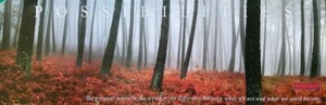 Possibilities Inspirational Scenic Poster 12 x 36 - Picture 1 of 3