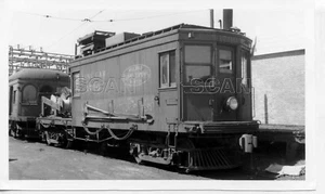 9HH452 RP 1953 ILLINOIS TERMINAL RAILWAY LINE REPAIR CAR #1700 DECATUR IL - Picture 1 of 1