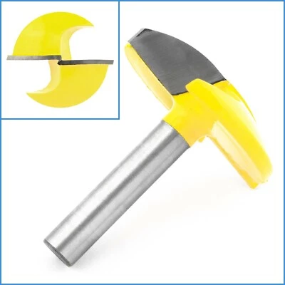 45mm Carbide Half Core Box Bit 8mm Shank Convex Router Milling Cutter Drill Bit - image 1 of 4