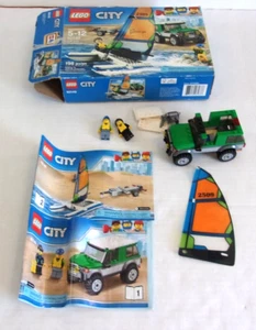 Used With Box NOT COMPLETE LEGO CITY: 4x4 with Catamaran 60149 FOR PARTS - Picture 1 of 2