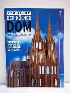750 Jahre - Der Kölner Dom zum Selberbauen Modellbaubogen Kartonmodell Evergreen - Bild 1 von 4