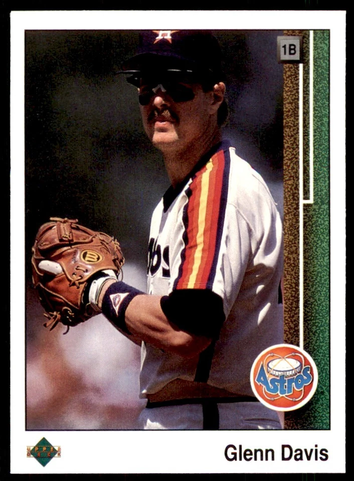 1989 Upper Deck Glenn Davis Baseball Cards #443 - Image 1 of 2