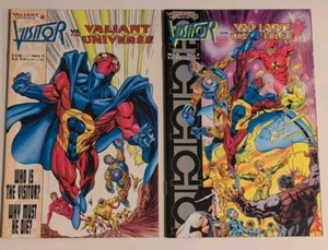 The Visitor vs The Valiant Universe #1 #2 Complete Series Valiant Comics 1995 - Picture 1 of 2