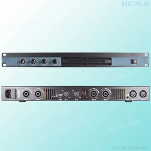 Amplificador de potencia digital clase D 1U de 5200 vatios 4 canales escenario de DJ profesional - Imagen 1 de 10