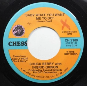 Rock 45 Chuck Berry & Ingrid Gibson - Baby What You Want Me To Do / Shake Rattle - Picture 1 of 2
