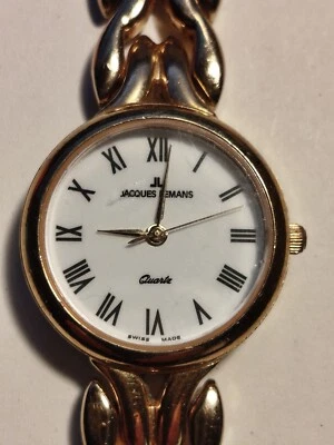 Jacques Lemans Damenuhr Swiss Made Vergoldet - Bild 1 von 4