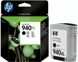 HP 940XL Black Schwarz Original Tintenpatrone Officejet 8000 8500 C4906AE - Bild 1 von 1