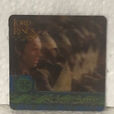 ELVEN ARMY #45 - Base Card - LORD of the RINGS FLIPZ - Fellowship  LENTICULAR 02