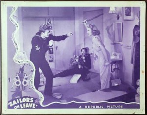 Shirley Ross & William Lundigan Sailors on Leave original Lobby Card 5444