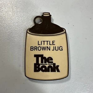 Jarra vintage The Little Brown Delaware Ohio The Bank imán carreras de caballos - Imagen 1 de 4