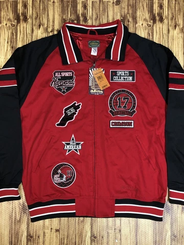 STALL DEAN Ivy League HARVARD UNIVERSITY Big Tall Varsity Jacket Coat Mens 3XL Cover