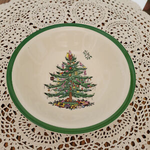 NWT Spode Christmas Tree Ascot Cereal Bowl 8 in. NEW