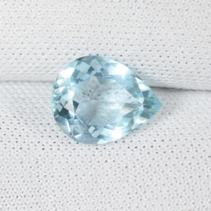 1.52 ct SIZZLING HOT SPARKLING - BEST BLUE NATURAL AQUAMARINE - See Vdo DL - Picture 1 of 2