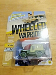 Johnny Lightning Wheeled Warriors WWII Willys MB Jeep Release 2 Version B 2019 - Picture 1 of 4