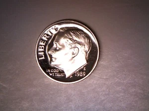 1989 S 10C Proof Roosevelt Dime - **FREE SHIPPING** - Picture 1 of 2