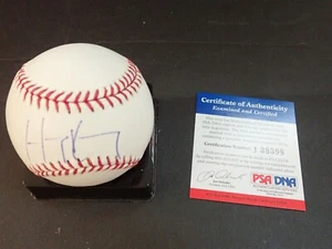 HANLEY RAMIREZ SIGNED BASEBALL PSA CERT #J38398 - Picture 1 of 9