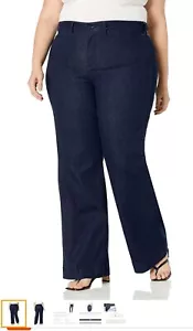 NYDJ Teresa Trouser 16 Rinse Blue Jeans Slimming & Flattering Fit - Picture 1 of 3