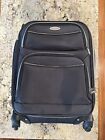 Samsonite Spinner Exapandable Rolling Carry On Luggage Bag Gray