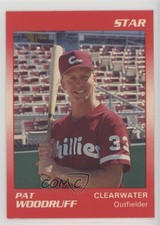 1990 Star Clearwater Phillies Pat Woodruff #25