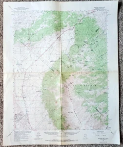 Benton Nevada CA 1962 USGS 15 Minute Topographic Map 1:62,500 Mono County Topo - Picture 1 of 3