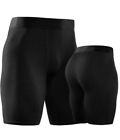 Fashion Mens Compression Boxer Shorts Base Layers Sports Briefs Skin Gym Pants