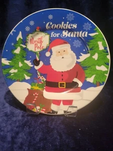Christmas Cookies For Santa Plate. 8 1/4". Royal Norfolk. - Picture 1 of 3