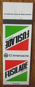 FARM RELATED: FUSILADE HERBICIDE MATCHBOOK MATCHCOVER -F8 - Picture 1 of 1