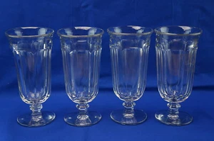 Imperial Old Williamsburg Clear (4) Iced Tea Glasses, 7 1/4" - Picture 1 of 7