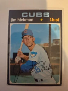 1971 TOPPS JIM HICKMAN #175 VG/EX COMBINED SHIPPING - Imagen 1 de 2