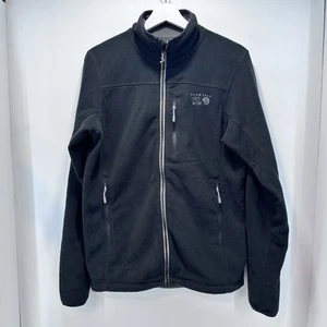 Mountain Hardwear Fleece Jacket Mens Sm Full Zip Embroidered Hiking Outdoors - Picture 1 of 8