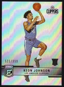 2021-22 Donruss Elite Keon Johnson #228 /999 Rookie - Picture 1 of 2