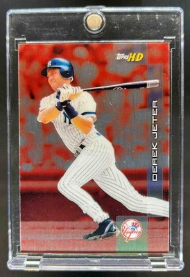 2001 Topps HD Derek Jeter Platinum #36/199 Yankees - Image 1 of 2