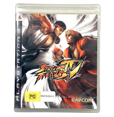 Street Fighter IV Sony PlayStation 3 (2008) PS3 Reg 4 Brand New & Factory Sealed - Image 1 of 4