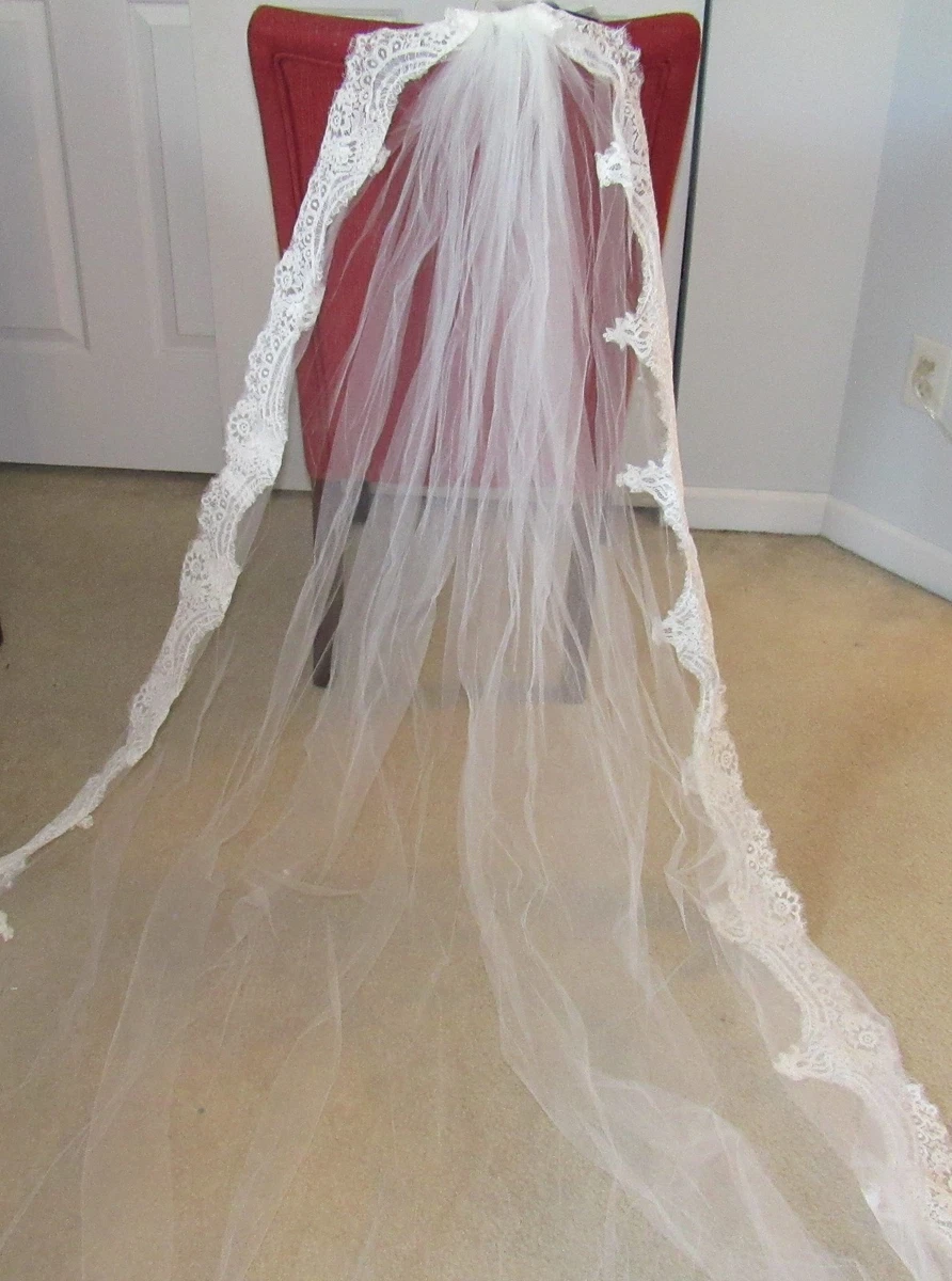 David's Bridal Cathedral Wedding Veils for sale | eBay
