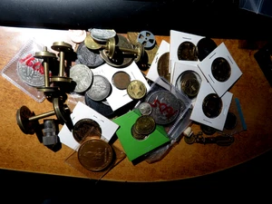 Diverse sterline di medaglie gettoni monete ecc. Vedi foto #1 K1 - Foto 1 di 4