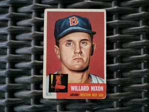1953 Topps Baseball Willard Nixon #30 Sehr guter Zustand - Bild 1 von 2