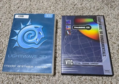 LightWave 3D 8 Version Vintage NewTek Animation Software  Prog & 3D Fundamentals - Image 1 of 4