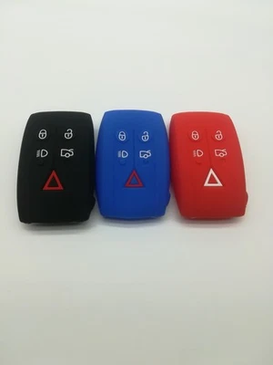 3*Cubierta de llave remota de silicona para 2007-2012 JAGUAR XF XFR XK XKR KR55WK49244 Foto 1 de 4