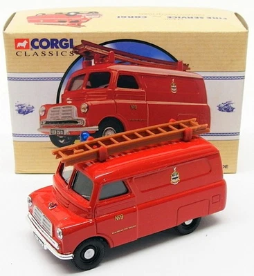 Corgi 1/43 Scale Model Van 96906 - Bedford CA Van - Blackburn Fire Brigade - Image 1 of 3