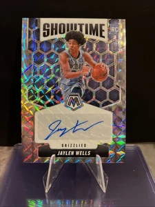 2024-25 Panini Mosaic Jaylen Wells Showtime Signatures Rookie Auto - Picture 1 of 2