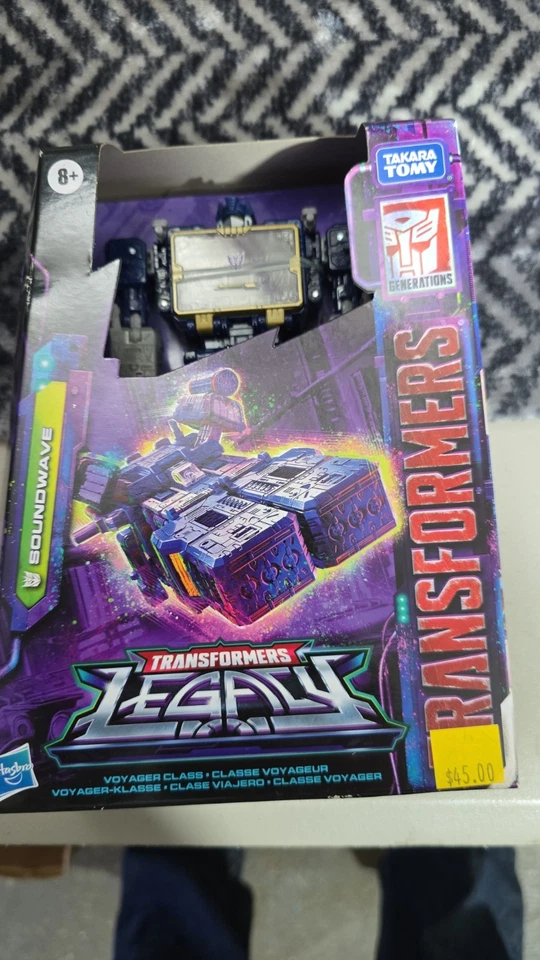 Transformers Generations Legacy Voyager Class Soundwave Action Figure IN STOCK - Image 1 of 1