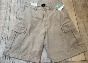 NEU H&M Herren Knielange Baggy Shorts Gr. 33 Khaki Beige Neu mit Etikett - Bild 1 von 10