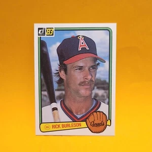 1983 Donruss - #318 Rick Burleson California Angels Baseball Card - Picture 1 of 2