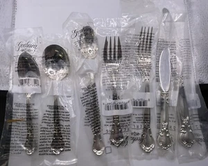 Gorham Chantilly Sterlingsilber 7-teiliges Platzset versiegelt in OP - Bild 1 von 5