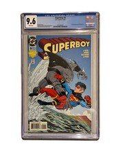 Superboy 9 CGC 9.6 1st Apperance of King Shark Suicide Squad 2 Movie