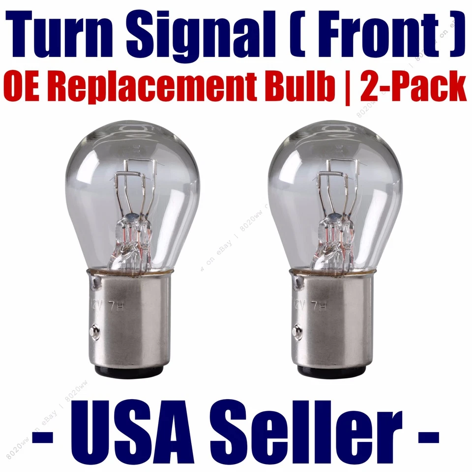 Front Turn Signal/Blinker Light Bulb 2pk - Fits Listed Asuna Vehicles - 1157 - Image 1 of 1