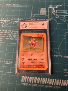 1999 Pokemon Englisch Base Set #7 Hitmonchan (PGS A) - Bild 1 von 2
