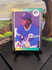 1989 Donruss Mickey Brantley #212 Baseball Card